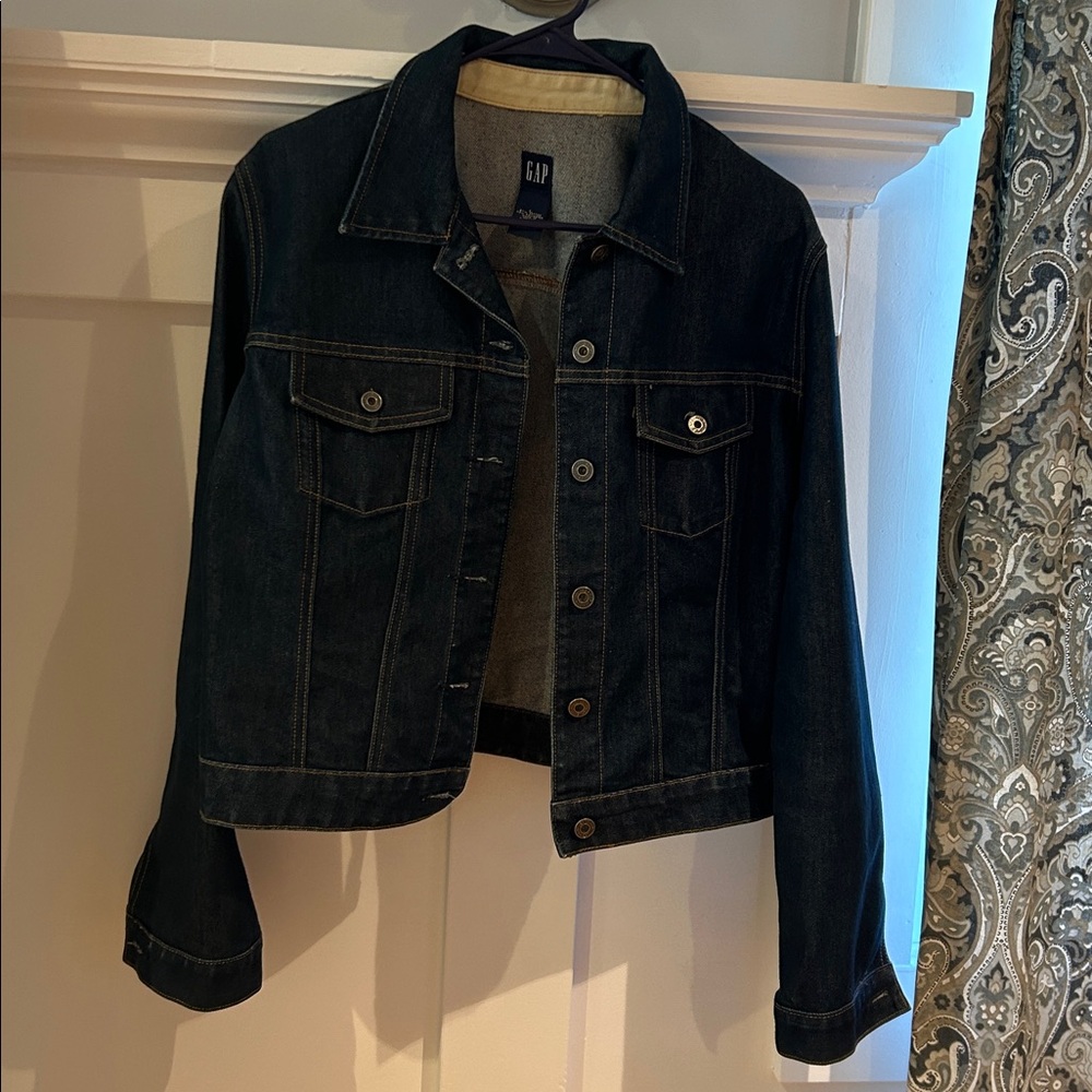 Vintage y2k Gap Dark Denim Jacket